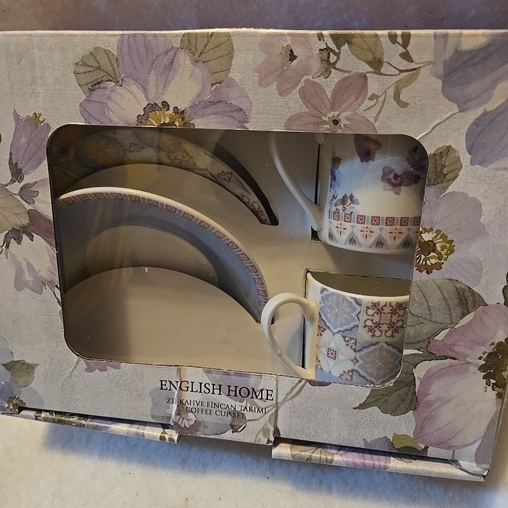 English Home Kahve Fincan Takimi Coffee Cup Set